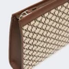 Liten väska i bomullsjacquard, svart