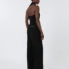 Lätt jumpsuit i cady, svart Lätt jumpsuit i cady, svart