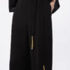 Lätt jumpsuit i cady, svart Lätt jumpsuit i cady, svart