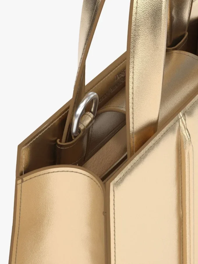Max Mara Whitney Bag 2 – Nano, ljusguldbrun