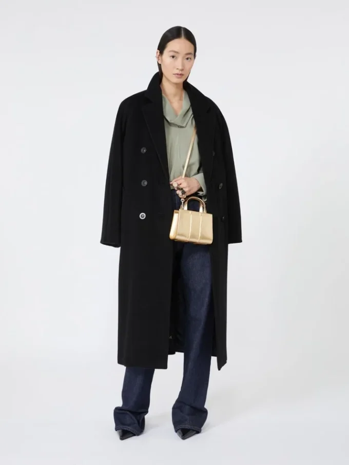 Max Mara Whitney Bag 2 – Nano, ljusguldbrun