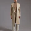 Midi-kofta i kashmir, sand Midi-kofta i kashmir, sand