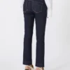 Mini-flare-jeans med perfekt passform, ultramarin Mini-flare-jeans med perfekt passform, ultramarin