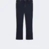 Mini-flare-jeans med perfekt passform, ultramarin Mini-flare-jeans med perfekt passform, ultramarin