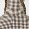 Mönstrad vattenavvisande trenchcoat i twill, kaffebrun Mönstrad vattenavvisande trenchcoat i twill, kaffebrun