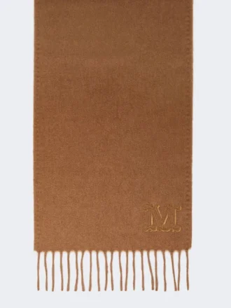 Monogrambroderad kamelstola, kamel