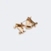 Monogrambrosch i metall, guld