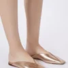 Mules i laminerat nappaläder, rosa Mules i laminerat nappaläder, rosa