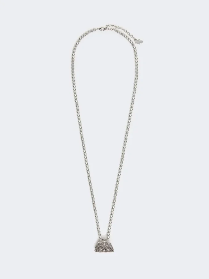 Pasticcino-halsband med väska som hänge, svart Pasticcino-halsband med väska som hänge, svart