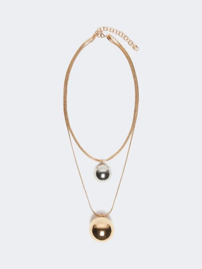 Pasticcino-väska metallhalsband, guld Pasticcino-väska metallhalsband, guld