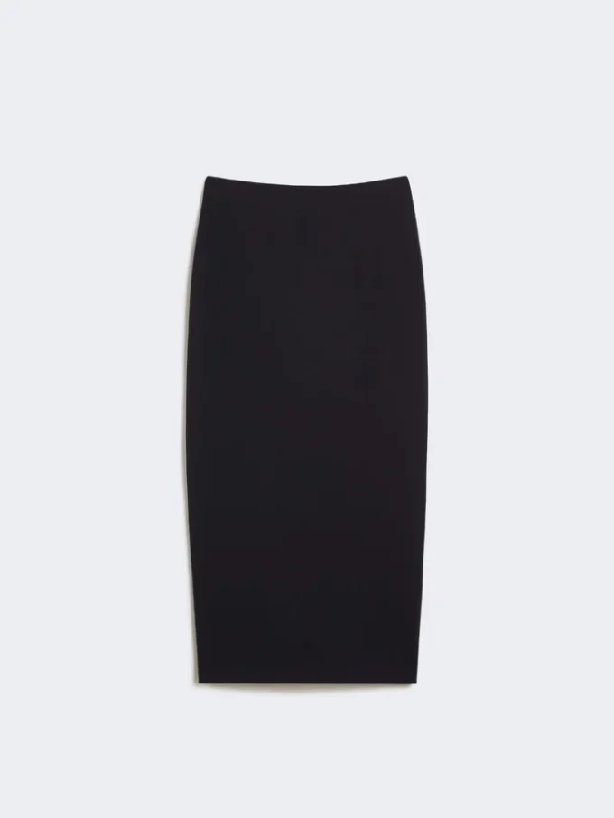 Penna-kjol i scuba-jersey, ultramarin Penna-kjol i scuba-jersey, ultramarin
