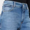 Perfekt sittande mini-flarebyxor med låg midja, ultramarinblå Perfekt sittande mini-flarebyxor med låg midja, ultramarinblå