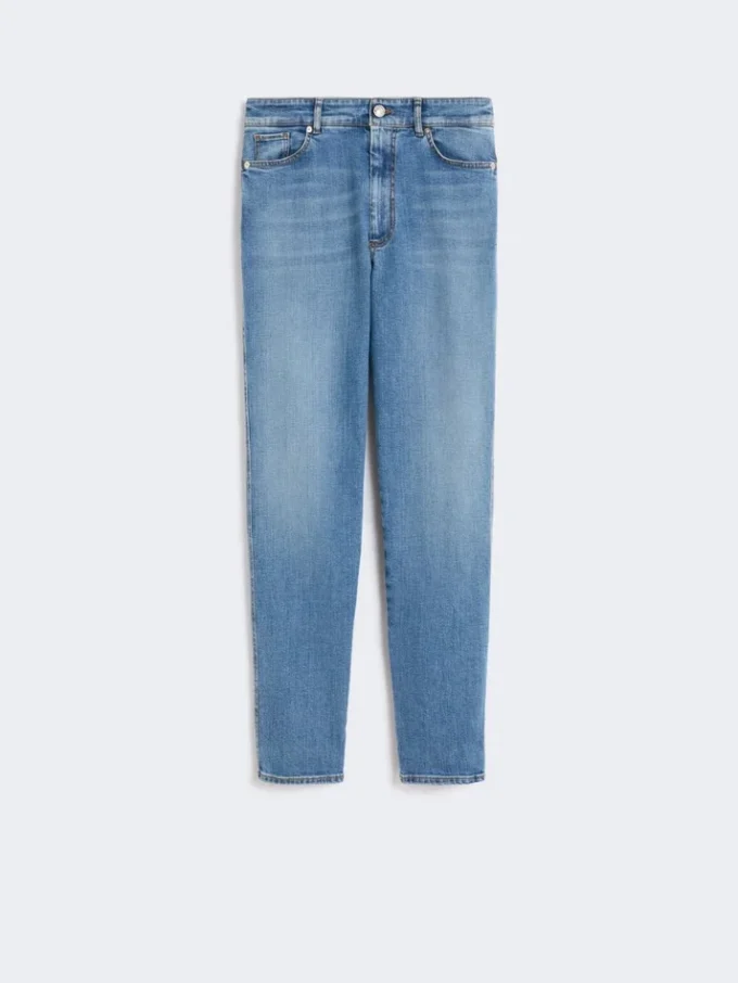 Perfekta boyfriend-jeans, ultramarinblå Perfekta boyfriend-jeans, ultramarinblå