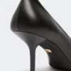 Pumps i mjukt nappaläder, svarta Pumps i mjukt nappaläder, svarta