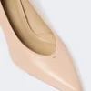 Pumps i nappaläder, rosa Pumps i nappaläder, rosa