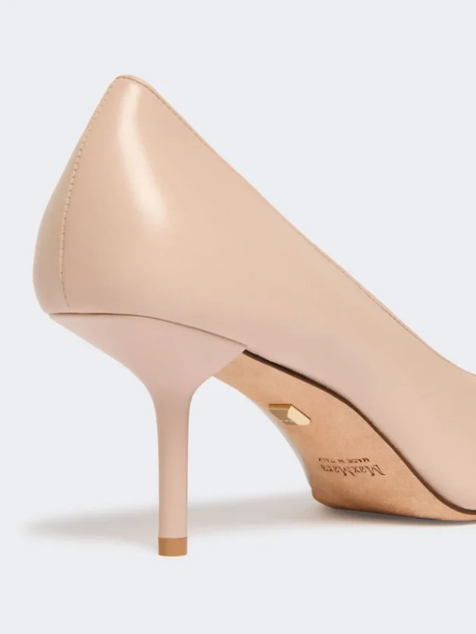 Pumps i nappaläder, rosa Pumps i nappaläder, rosa