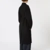 Pure Wool robe coat, svart Pure Wool robe coat, svart