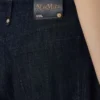 Raka jeans i bomullsdenim, ultramarinblå Raka jeans i bomullsdenim, ultramarinblå