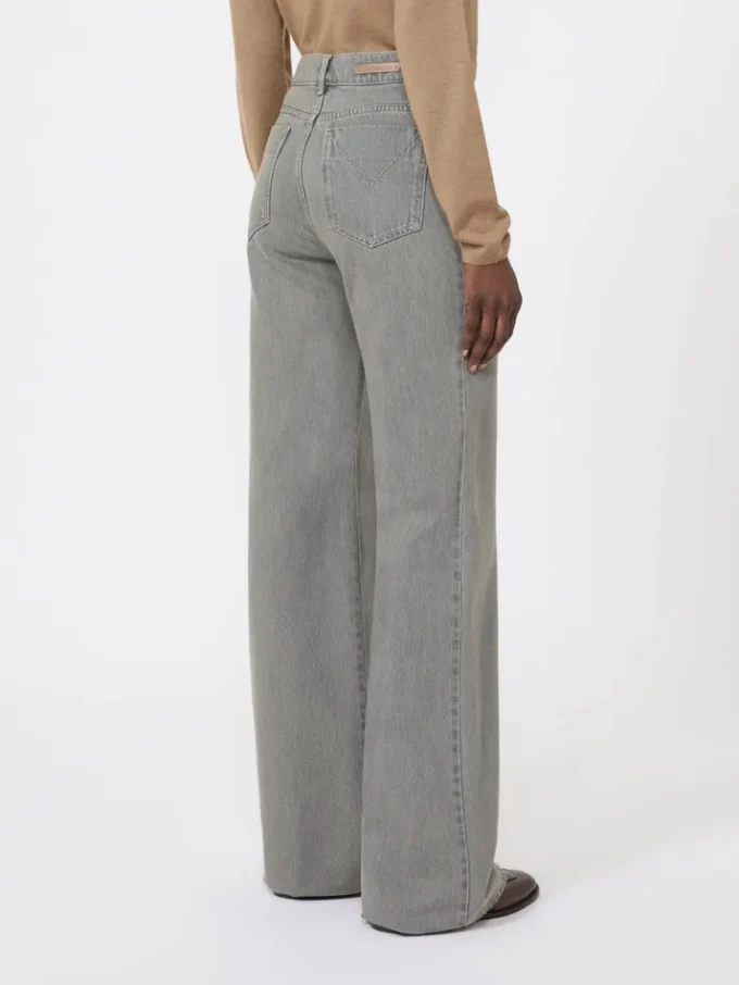 Raka jeansbyxor, svarta Raka jeansbyxor, svarta