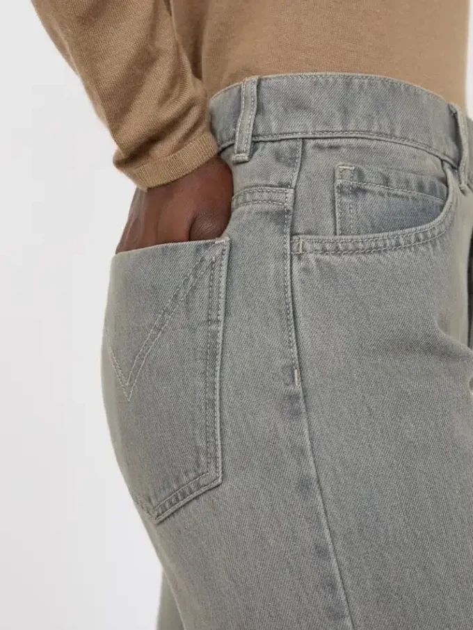 Raka jeansbyxor, svarta Raka jeansbyxor, svarta