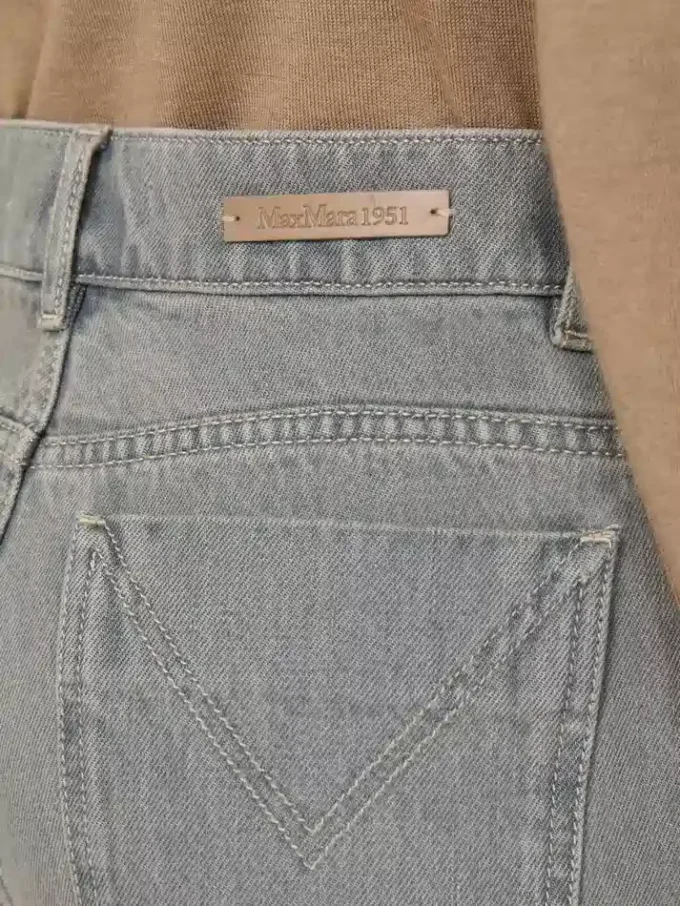 Raka jeansbyxor, svarta Raka jeansbyxor, svarta