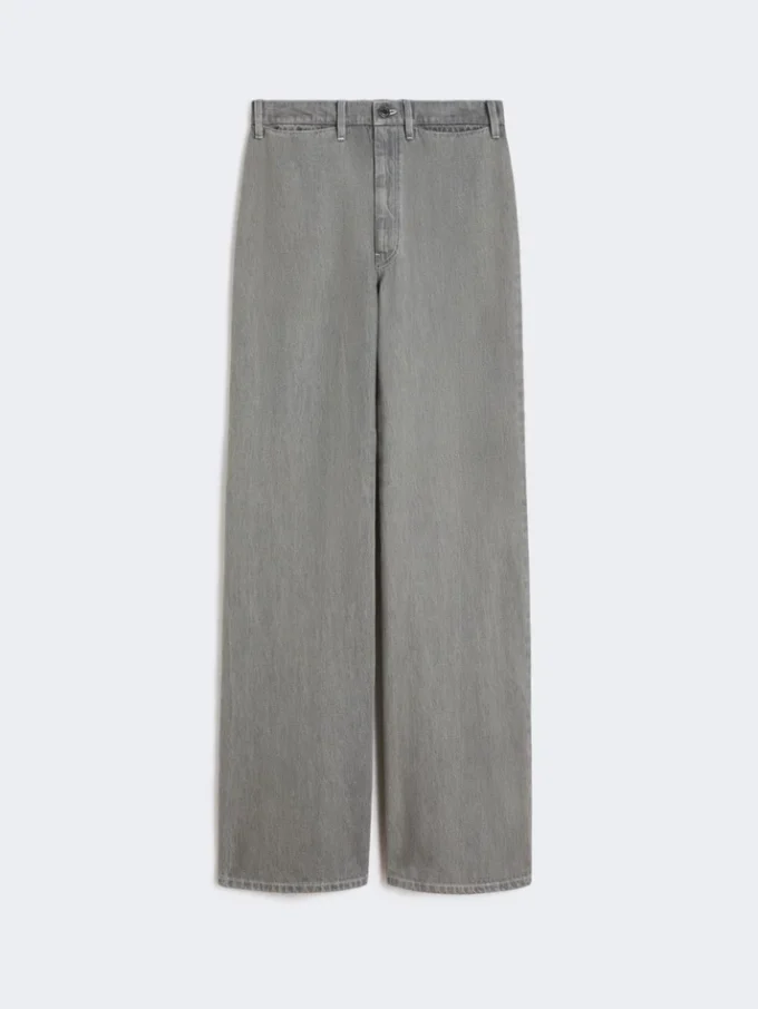 Raka jeansbyxor, svarta Raka jeansbyxor, svarta