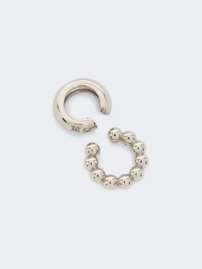 Set med två örhängen, silver Set med två örhängen, silver