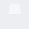 Shorts i stretchig bomullssatin, siden Shorts i stretchig bomullssatin, siden