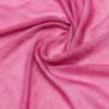 Sjal i jacquard av bomull, modal och kashmir, chockrosa