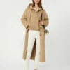 Slim-fit byxor i stretchbomull, vita Slim-fit byxor i stretchbomull, vita