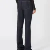 Slim-fit-jeans med utsvängda benslut, midnattblå Slim-fit-jeans med utsvängda benslut, midnattblå