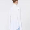 Slim-fit poplin-skjorta, optiskt vit Slim-fit poplin-skjorta, optiskt vit