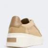 Sneakers i mocka, sand