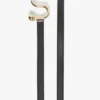 Sportmax-bälte med monogram och spänne, svart Sportmax-bälte med monogram och spänne, svart