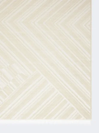Stola i jacquard av ull och siden, turkduva