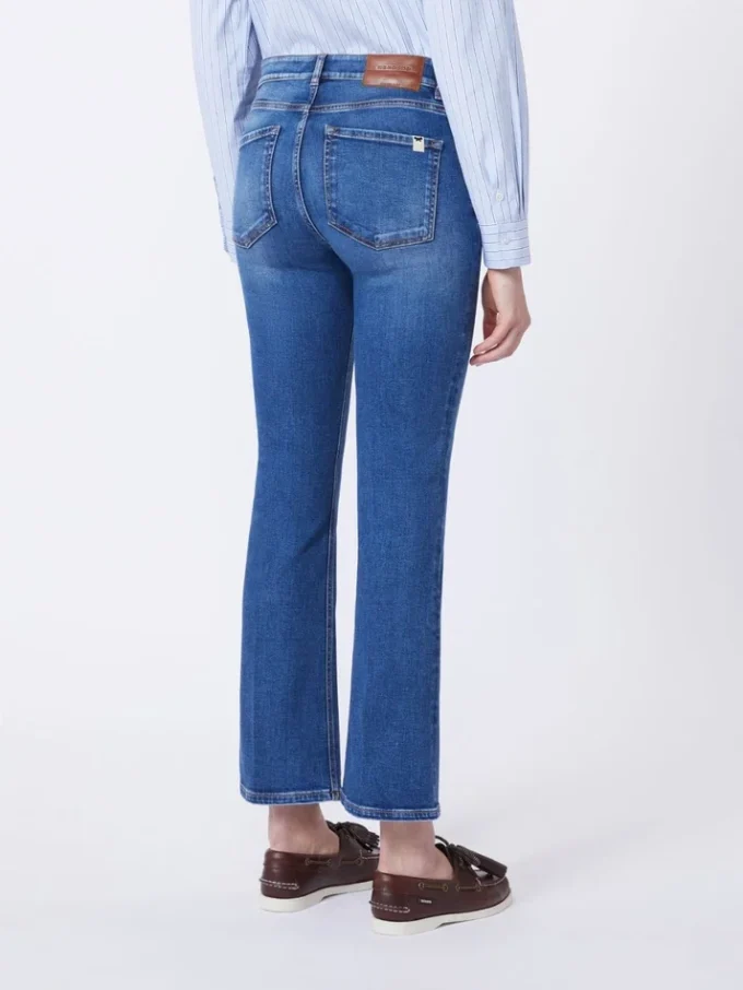 Super stretchiga skinny jeans i denim, marinblå Super stretchiga skinny jeans i denim, marinblå