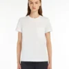 T-shirt i bomullsjersey, optiskt vit T-shirt i bomullsjersey, optiskt vit