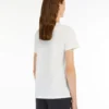 T-shirt i bomullsjersey, optiskt vit T-shirt i bomullsjersey, optiskt vit