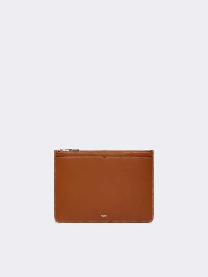 Tabletfodral i läder, bärnstensbrunt Tabletfodral i läder, bärnstensbrunt