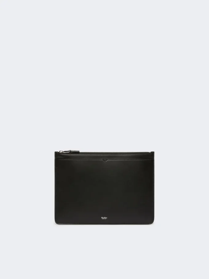 Tabletfodral i läder, svart Tabletfodral i läder, svart