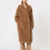 Teddy Bear Icon Coat, kamel