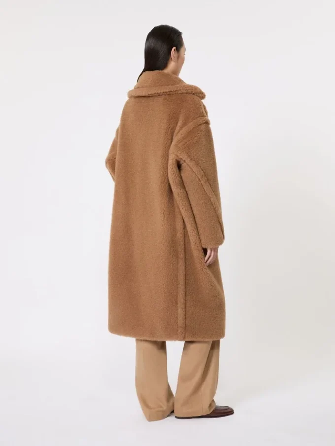 Teddy Bear Icon Coat, kamel