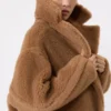 Teddy Bear Icon Coat, kamel