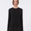 Tight jersey-t-shirt, svart Tight jersey-t-shirt, svart