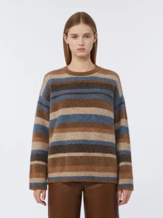 Tröja i alpacka och ull, beige Tröja i alpacka och ull, beige
