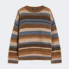 Tröja i alpacka och ull, beige Tröja i alpacka och ull, beige