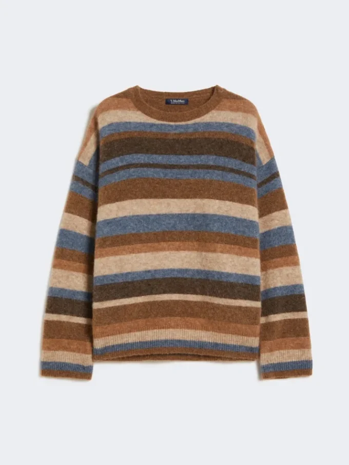 Tröja i alpacka och ull, beige Tröja i alpacka och ull, beige
