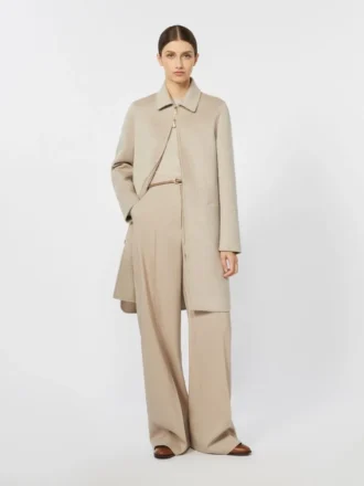 Tröja i kashmirgarn, beige
