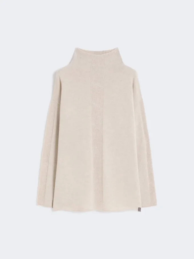 Tröja i kashmirgarn, beige Tröja i kashmirgarn, beige