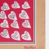 Tryckt silkescarf, beige Tryckt silkescarf, beige